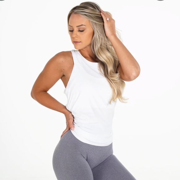 SOLD ❌ NVGTN Aspire Tank White NWOT - Picture 2 of 3